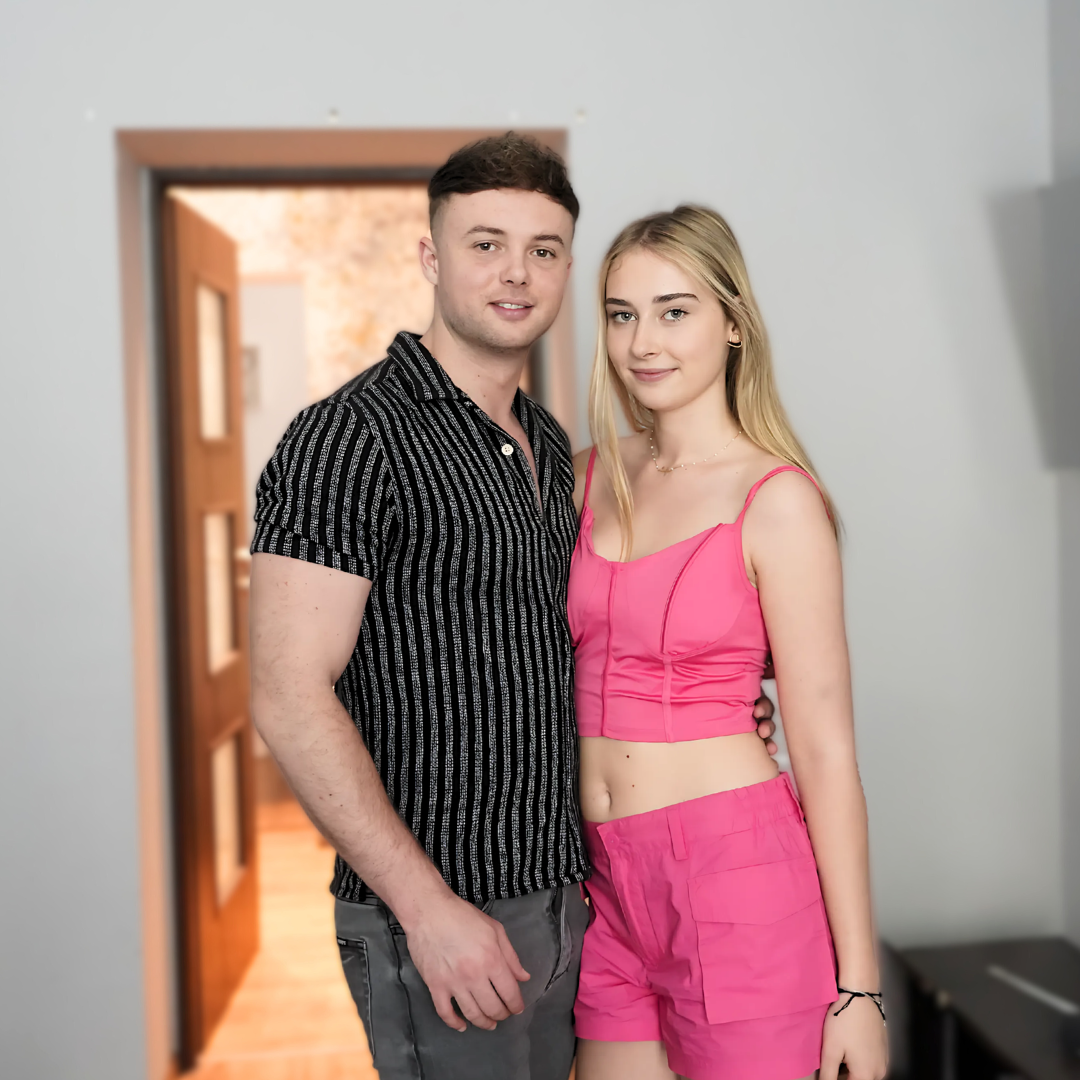 Alex with a beautiful woman